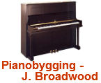 Pianobygging - J. Broadwood & sons